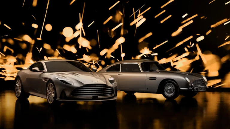 Q by Aston Martin viert 60 jaar iconische samenwerking met James Bond met DB12 Goldfinger Edition
