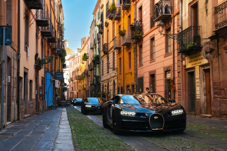 Bugatti Grand Tour explores Sardinia: jewel of the Mediterranean