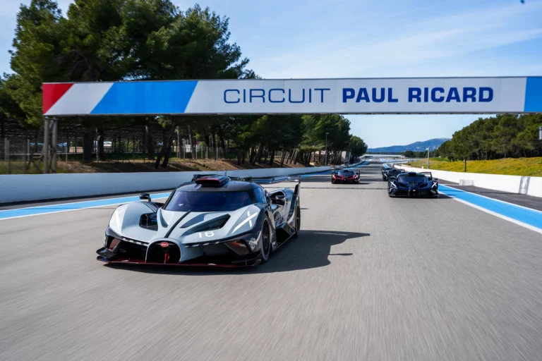 Bugatti Bolide Owners Take on Circuit Paul Ricard