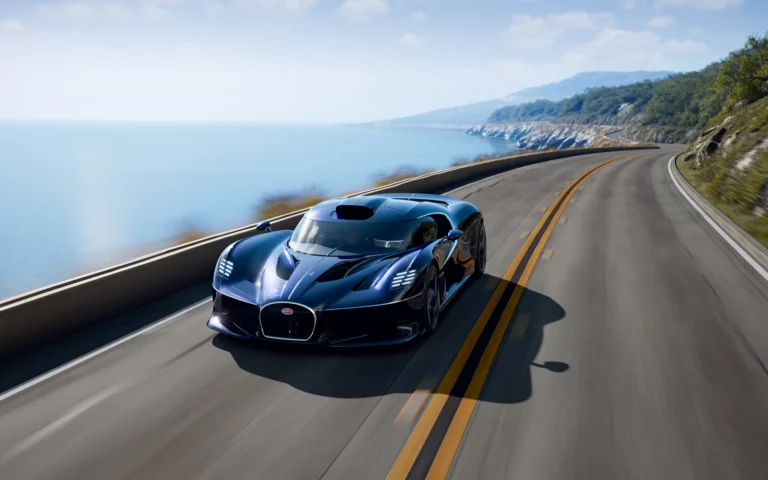 De Bugatti Destrier: een sculptuur van snelheid