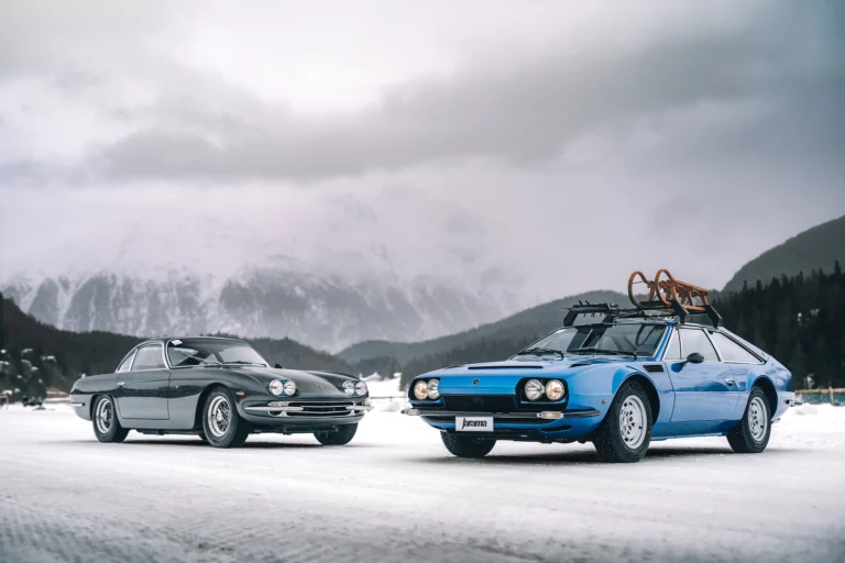 Automobili Lamborghini’s history on the ice in St. Moritz