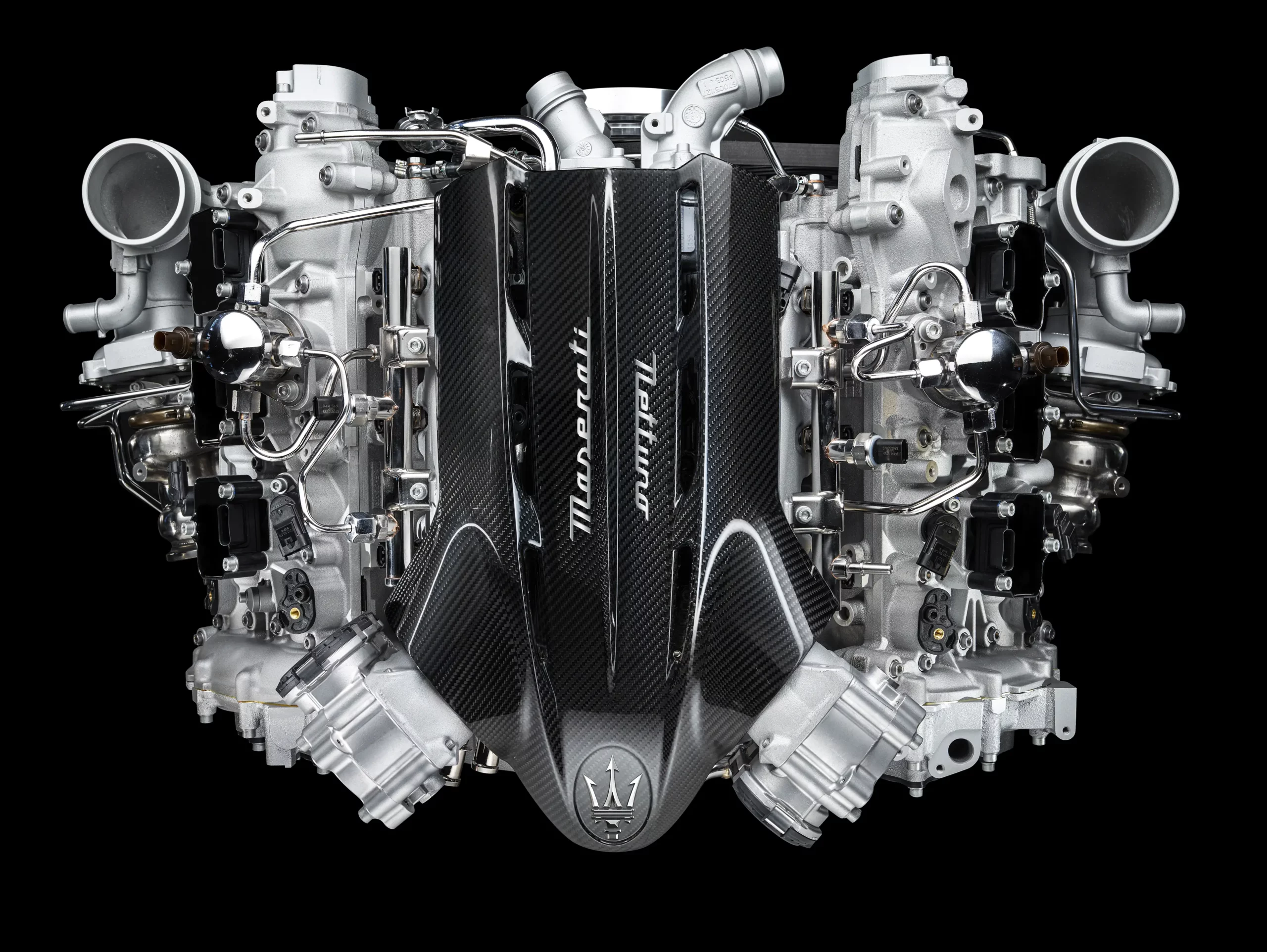 Maserati Nettuno Engine Studio Photograph (from Top)